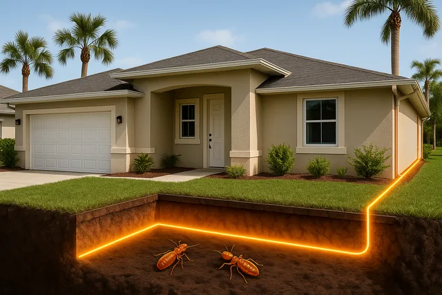 Subterranean Termite Treatment in Naples